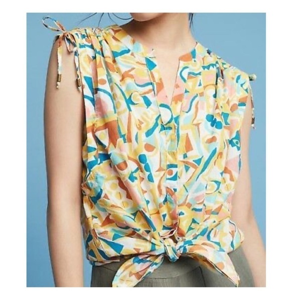 𝅺ANTHROPOLOGIE (Danielle Kroll) Brooklynite Top - Picture 1 of 9